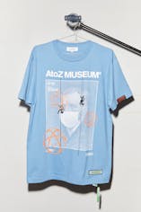 Koji Shiouchi x AtoZ MUSEUM® x BODYSONG.：Goghatmic-T_KSxBS./SKY(AZ13-T04)【Lサイズ】